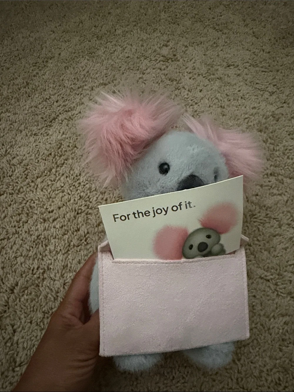 Jellycat Plush  Koala with Message- Small Pets Toy